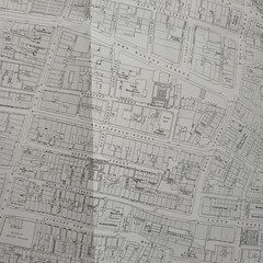 Alan Godfrey Old Ordnance Survey Map: Manchester City Centre 1849 (Sheet 28)