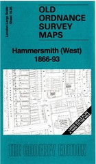 Hammersmith (West) 1866-93 London Large Scale 10.05 by Pamela Taylor