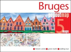 Bruges PopOut Map Pocket size, pop-up map of Bruges (Sheet map, folded)