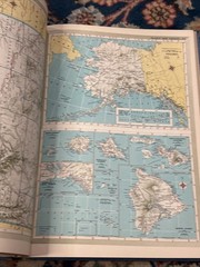 Vintage Hammond Atlas of the World 1951 Tons Of Maps HC USA Table Book Colored