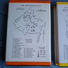 A Pictorial Guide to the Lakeland Fells Book 2x books north western & southern
