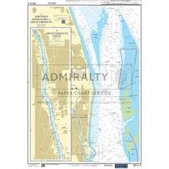 Admiralty Small Craft Chart 5614_5: Northern Approaches to Great Yarmouth