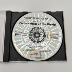 National Geographic Picture Atlas World CD-ROM 1995 Mac Windows