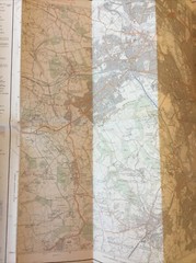 1977 Ordnance Survey Pathfinder / Second Series Map ST 17/27 Cardiff