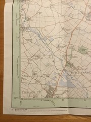 1978 Ordnance Survey Pathfinder Map 1115 SP 20/30 Witney South And Carterton