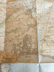 1991 Ordnance Survey Pathfinder Map 1316 SY 29/39 Lyme Regis And Axminster