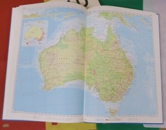 Bartholemew World Atlas Hardback Book and Hard Cardboard sleeve stunning detail