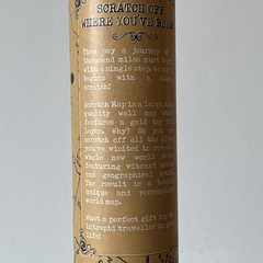 Scratch Map Travel Edition by Luckies of London, New