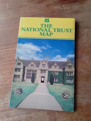 The ‘National Trust’ Map – 1993 England and Wales double sided with NT index