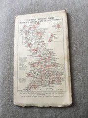 1965 Ordnance Survey Seventh Series One Inch Map 107 Snowdon (incl Colony Bay)