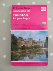 OS LANDRANGER MAP 193 TAUNTON & LYME REGIS ORDNANCE SURVEY