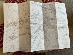 2 x Greetland 1905 Yorkshire Sheet Map 246.01 by John Hargreaves