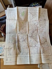 Ordnance Survey Map Of Great Britian – BLACKBURN AND BURLEY – 1963 – 1/63360