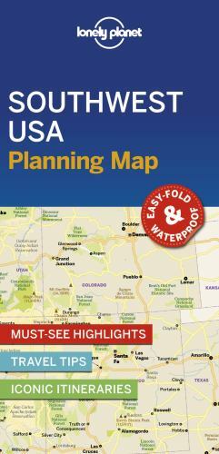 Lonely Planet Southwest USA Planning Map, Paperback by Balfour, Amy C., Brand…