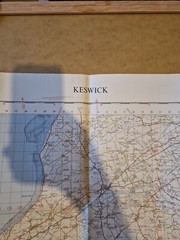 Ordnance Survey Map Of Great Britian – KESWICK – 1965 – 1/63360