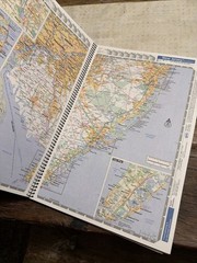 Rand McNally 2025 Large Scale Road Atlas USA Canada Mexico Maps Travel Book