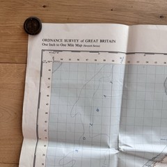 Vintage Ordinance Survey Map Sheet Keswick