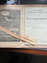 Burrows Pointer Guide Map Of Wolverhampton And district 5th Edition..
