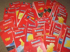 Michelin National Maps – Europe & Worldwide – 1998-2020 – very good condition