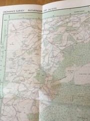 1992 Ordnance Survey Pathfinder Map 197 NJ 43/53 Huntly South