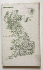 Vintage Ordnance Survey Waterproof Landranger Map Salisbury The Plain Sheet 184