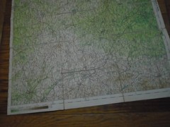 Bartholomew’s map of England and Wales sheet 12 cheshire