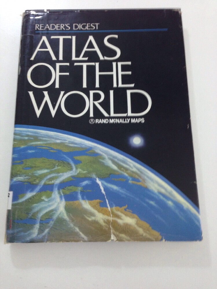 Reader’s Digest : Atlas of the World – Rand McNally Maps (1987, Hardcover, DJ)