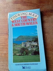 Reader’s Digest TOURING MAP, The West Country & South Wales, 1994