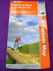 OL122 Brighton & Hove OS Explorer Map Ordnance Survey
