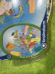 Countries of The World Interactive Geography Fact Finder Map Wheel – Rare Find