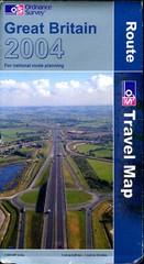 Ordinance Survey – Route Travel Map – South