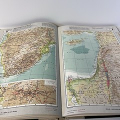 Readers Digest Great World Atlas 1969 Third Edition Map