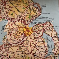 Ordnance Survey General Map Ireland 1:575000 1 Inch: 9 Miles 1985