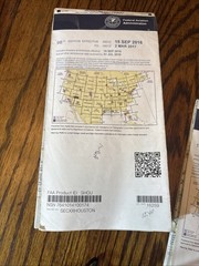 3 Expired Sectional Aeronautical Chart Maps