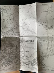 Old Ordnance Survey Map Oxford 1898 the Godfrey Edition Oxfordshire Sheet 33.15