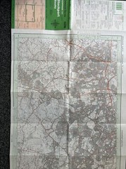STOCKPORT South Pathfinder 741 Ordnance Survey 1:25000 1987 Poynton Airport