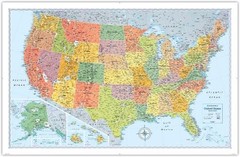 Rand McNally Signature Edition U.S. Wall Map – Folded (Map)