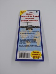 Military Living’s Military Space- A Air Travel Map 2006 Plastic Folded