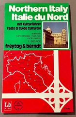 1990’s Vintage Rand McNally Northern ItalyEurope Road Map Freytag & Berndt Wien