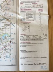 1990 Ordnance Survey Landranger Map 117 Chester And Wrexham (incl Connah’s Quay