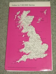 OS Ordnance Survey Landranger Map Sheet 196 The Solent; 1974 edn