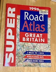 SUPER Road Atlas Great Britain (Spiral bound, 1996)