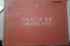 Central Intelligence Agency Atlas Of The Middle East January 1993 with map