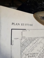 ordinance survey map of surrey 1966