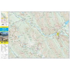 Canada 1:50k Waterproof Gem Trek – Banff Egypt Lake Map