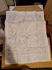 Ordnance Survey Map Of Great Britian – LUDLOW – 1967 – 1/63360