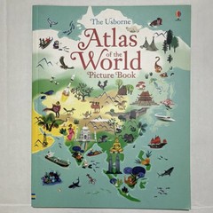 Usborne The Usborne Atlas of the World Picture Book Illustrated English 2017