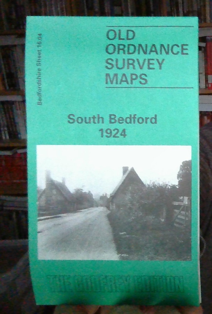 MAP OF South Bedford 1924 Bedfordshire Sheet 16.04 NEW 9780850544930