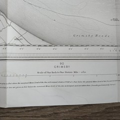 Pair of Alan Godfrey Old Ordnance Survey Maps East Yorkshire Holderness 1905