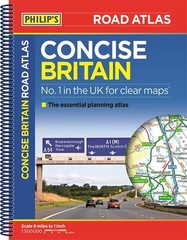 Philip’s Concise Atlas Britain: Spiral A5 (Philips Road Atlas) by Philip’s Maps